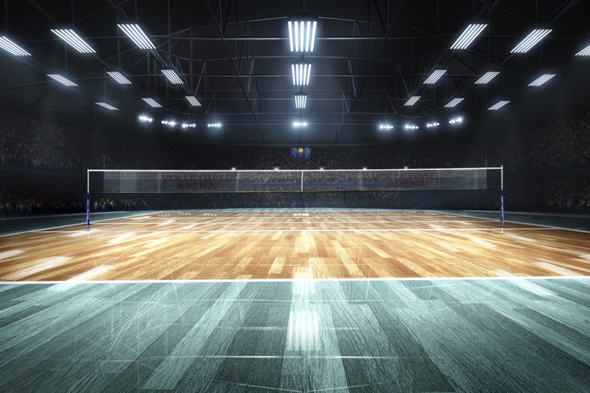 Волейбольные спортивные площадки: размеры, разметка и структура игры